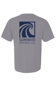 Sunwave Logo Tee (blue)